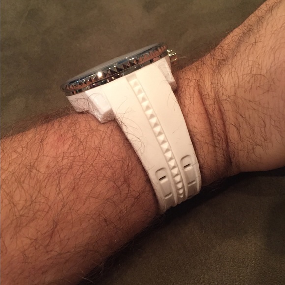 Men’s white Tendence Gulliver watch - Picture 3 of 4